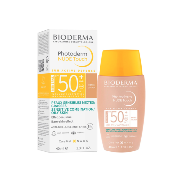 Bioderma Photoderm Spf50+ Nude Touch  T. Dorado (N.V.) 40Ml