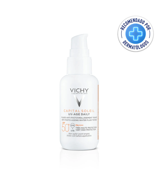 Vichy Capital Soleil Uv Age Daily Color Fps50 Protector Solar Facial 40ml