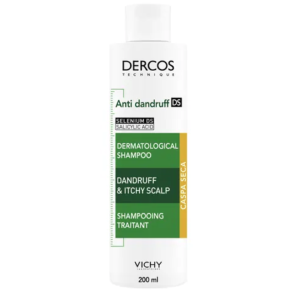 Vichy Dercos Shampoo Anti-Caspa Seca, 200ml