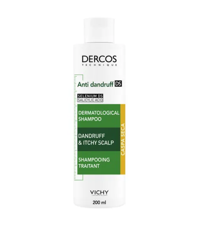 Vichy Dercos Shampoo Anti-Caspa Seca, 200ml