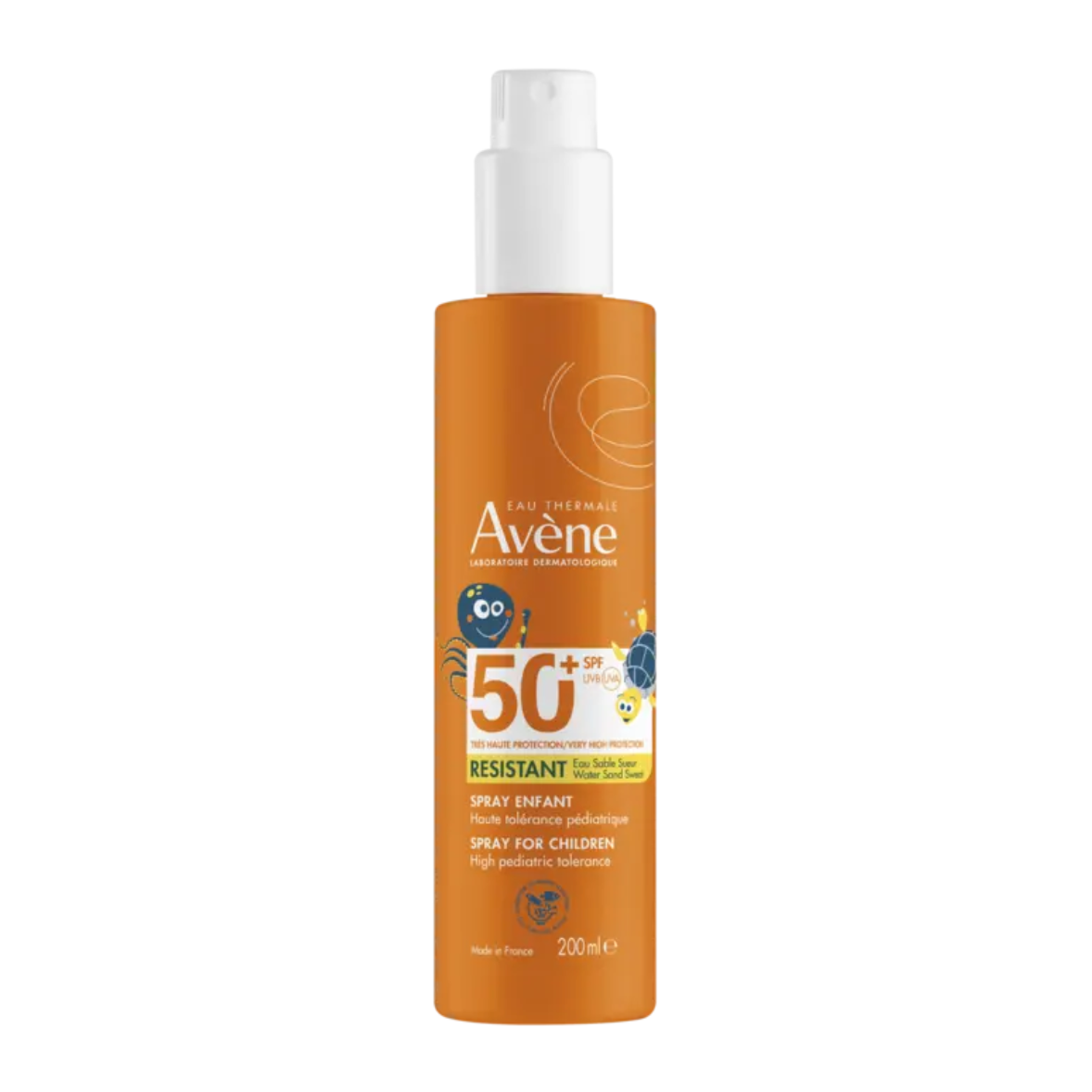 Avene Protector Solar Fps50+ Spray Para Niños 200 Ml