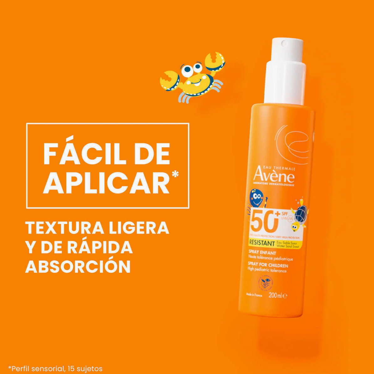 Avene Protector Solar Fps50+ Spray Para Niños 200 Ml - Imagen 2