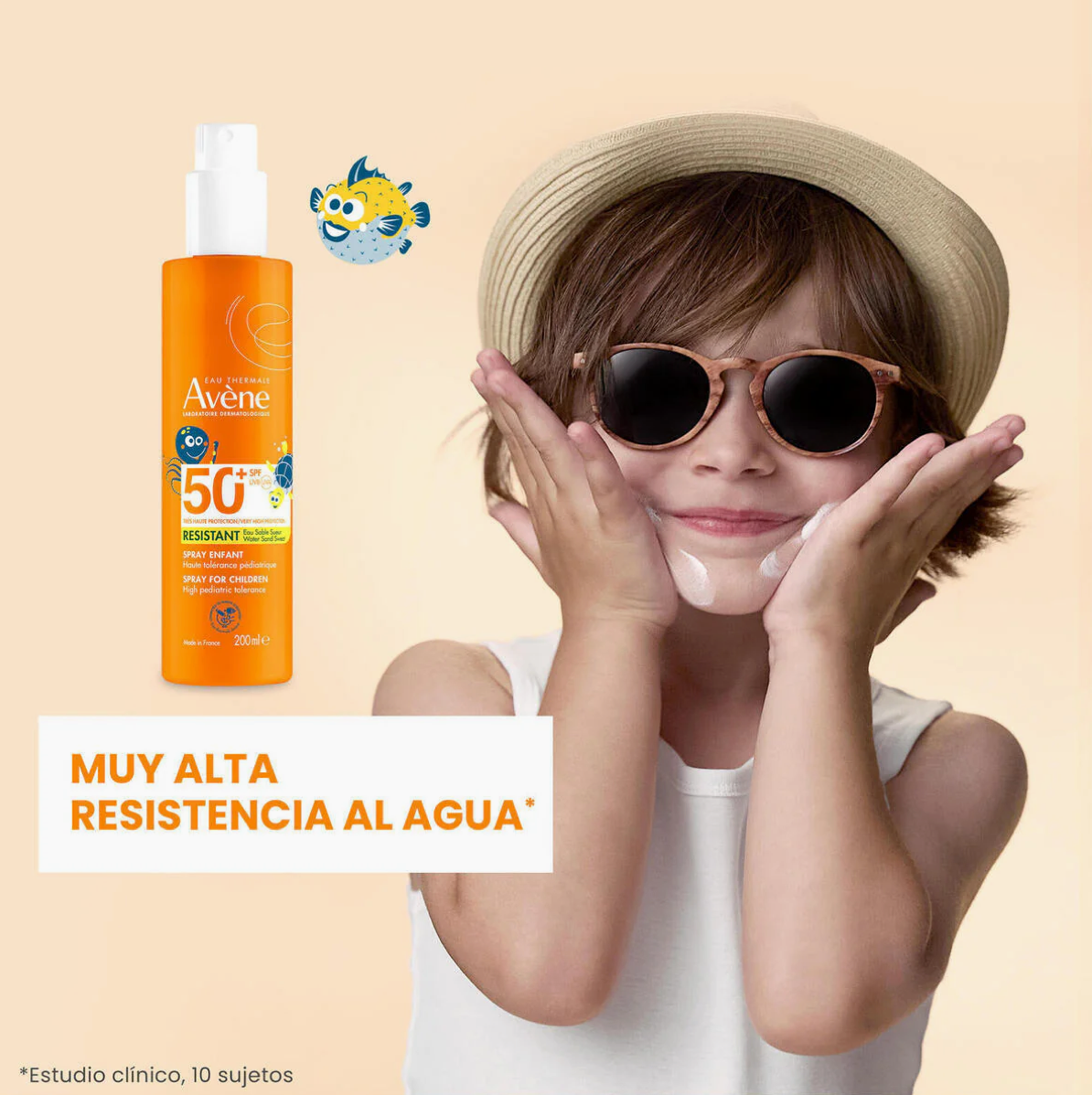 Avene Protector Solar Fps50+ Spray Para Niños 200 Ml - Imagen 3