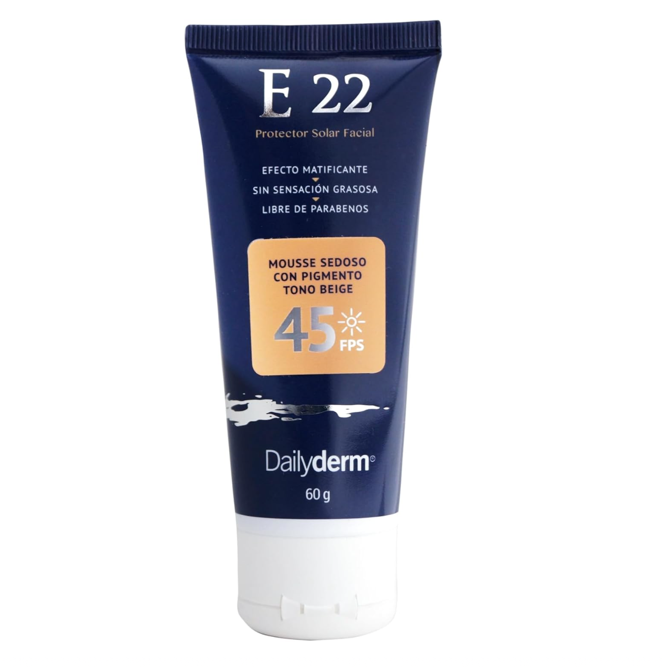 Dailyderm Protector Solar Spf E22 Mousse Beige 60 G