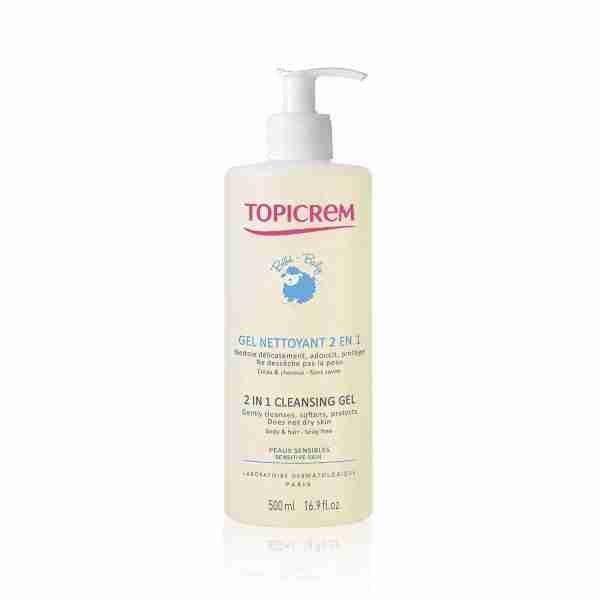 Topicream Gel Limpiador 2 En 1 500 Ml