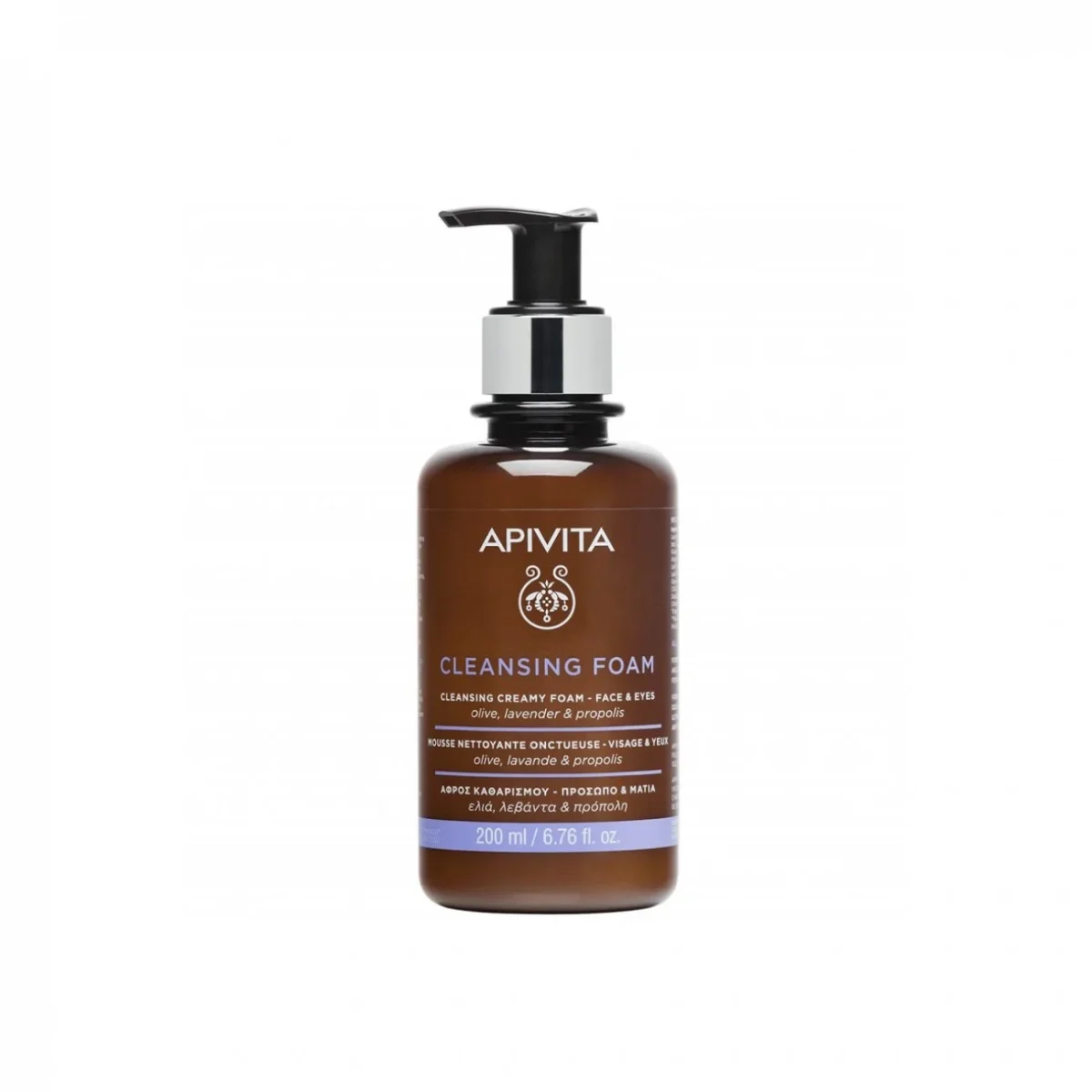 Apivita Cleansing Foam 200 Ml