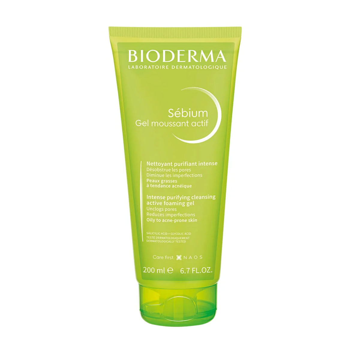 Bioderma Sebium Gel Moussant Actif 200Ml