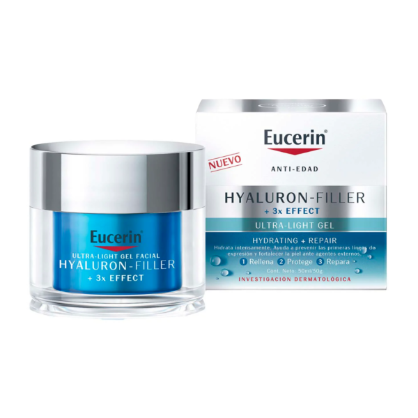 Eucerin Hyaluron Filler 3X Effect Ultra-Light Gel Hydrating+ Repair 50ml