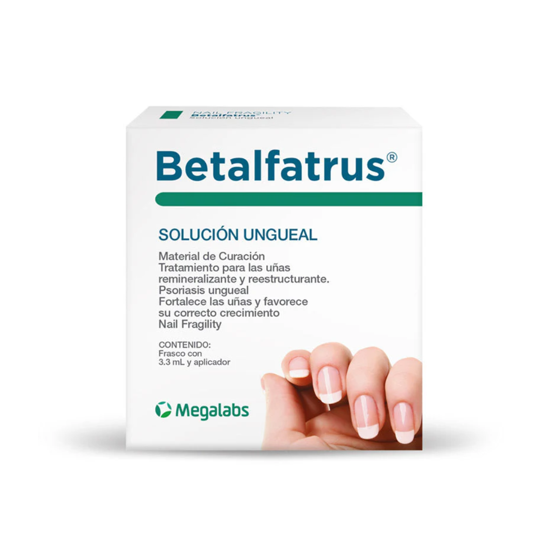 ISDIN Betalfatrus Solución Fortalece Las Uñas Frasco Con 3.3ml