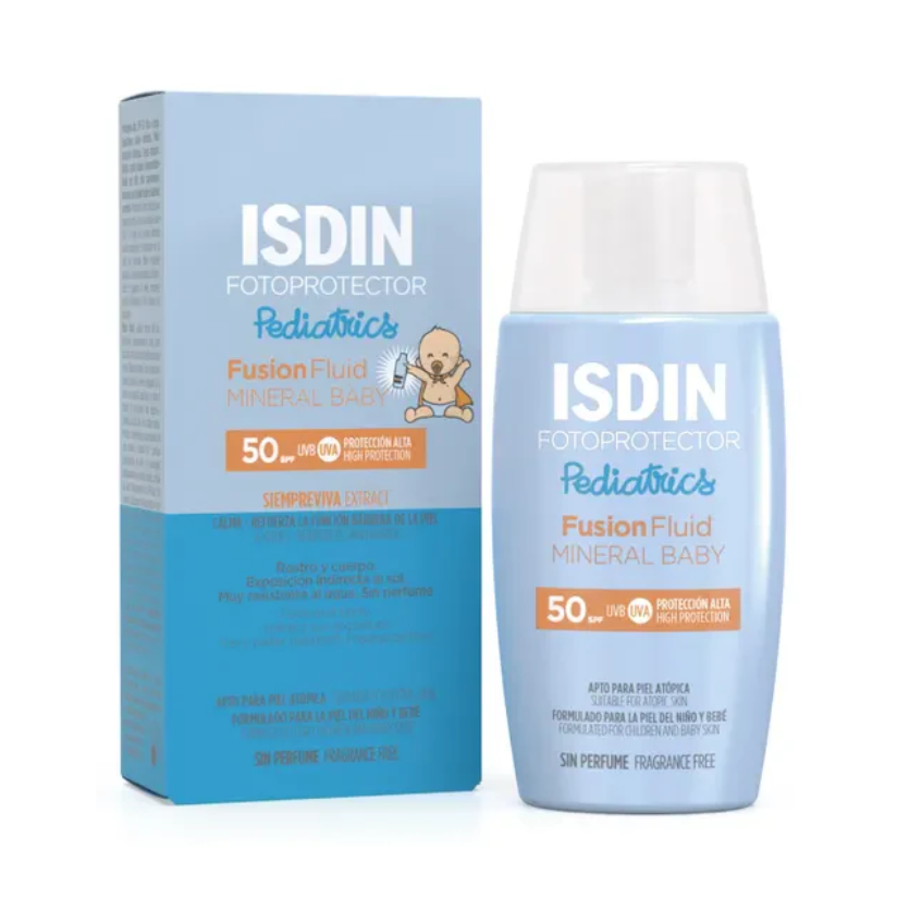 Isdin Fotoprotector Fps 50+ Mineral Baby Pediatrico 50ml