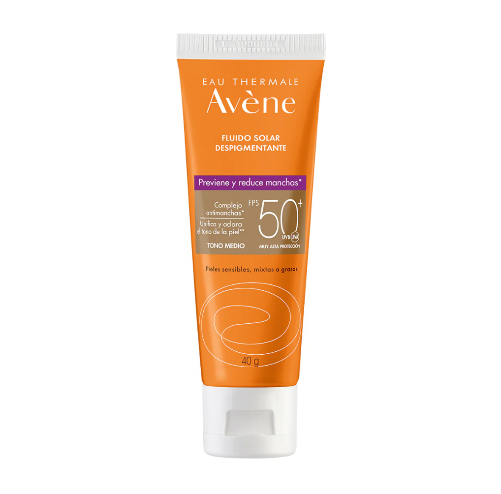 Avene Fuido Protector Solar Despigmentante Spf50+ Tono Medio 40gr