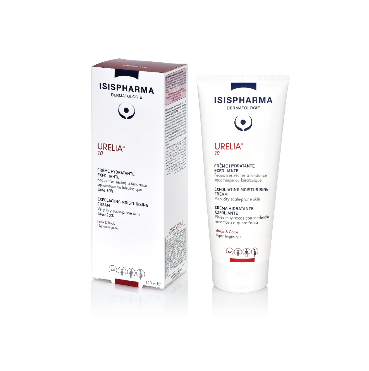 Isispharma Urelia Crema Corporal Con Urea 10% 150ml